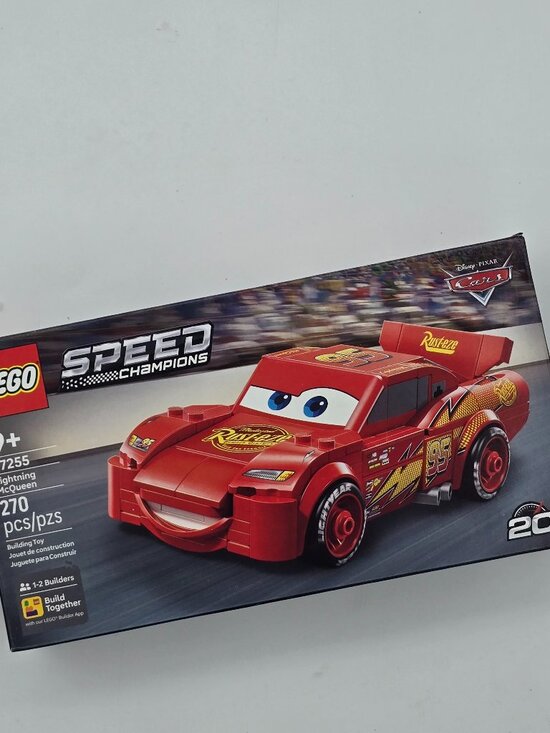 Amazon.com: LEGO Speed Champions Lightning McQueen Toy   Speed Champions Lightning McQueen - Building Toy for Boys & Girls, Ages 9+